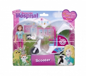 Scuter cu figurina Rescue Hospital Vivid,