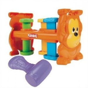 Jucarie maimuta cu ciocan Playskool,