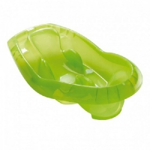 Cadita ergonomica cu hamac si suport de baie Lagoon Thermobaby, Green