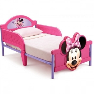 Pat cu cadru metalic Disney Delta Children, Minnie Mouse 3D