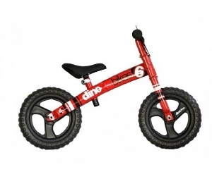 Bicicleta incepatori R 150 Dino Bikes, Rosu