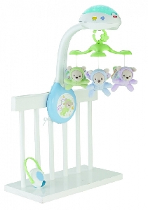 Carusel cu proiectie Butterfly Dreams 3 in 1 Fisher Price,