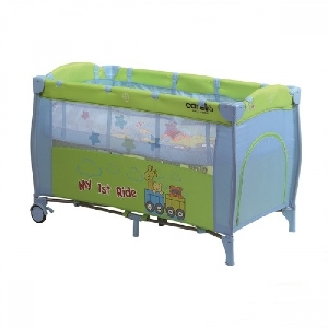 Patut pliabil Play3 120 x 60 cm Carello, Green