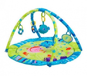 Covoras de joaca BabyOno, Fish blue