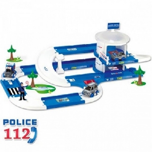 Garaj pentru politie 3D Kid Cars 3,8 m Wader,