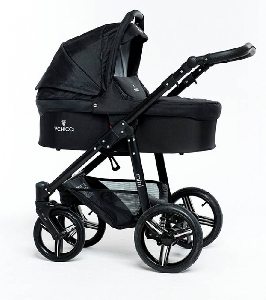 Carucior 3 in 1 Black Venicci, Cadru Negru