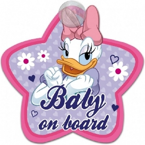 Semn de avertizare Baby on Board Disney Eurasia, Daisy