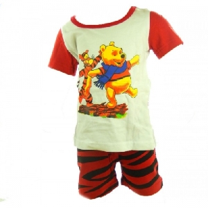 Set tricou si pantaloni scurti Winnie the Pooh Bucuria Copiilor, 5 ani