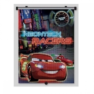 Parasolar retractabil Disney Markas, Cars Neon