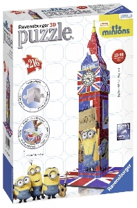 Puzzle 3D Big Ben Minions 216 piese Ravensburger,