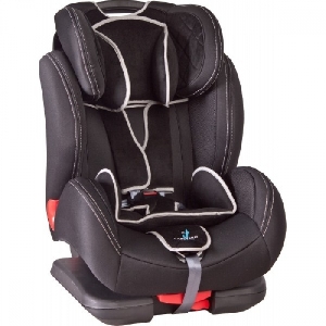 Scaun auto 9-36 kg DiabloFix cu Isofix Caretero, Black