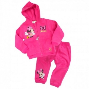 Trening bebe flece roz inchis Minnie Disney, 6 luni (68 cm)