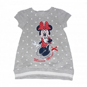 Rochita gri cu buline Minnie 4631 Disney, 4 ani (104 cm)