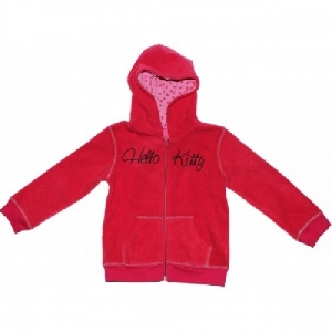 Bluza polar Hello Kitty roz inchis Disney, 2 ani (92 cm)