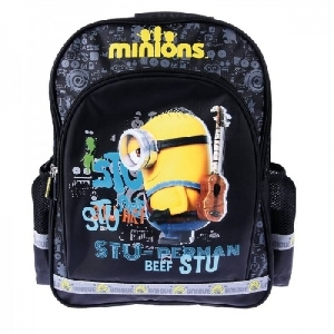 Ghiozdan scoala Minions Stuart 39 x 29 x 15 cm Disney,