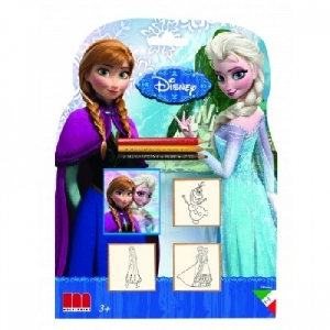 Set 3 stampile Disney Multiprint, Regatul de gheata Frozen