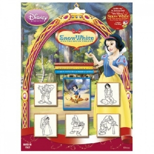 Set 5 stampile Disney Multiprint, Alba ca Zapada