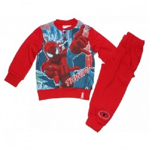 Pijama Spiderman rosie NH7503 Disney, 7 ani (122 cm)