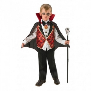 Costum de carnaval Dracula Rubies, S (3-4 ani/max 104cm)