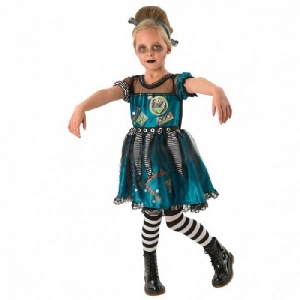 Costum de carnaval Frankie Girl Rubies, S (3-4 ani/max 104cm)