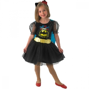 Costum de carnaval Hello Kitty Batgirl Rubies, L (7-8 ani/max 128cm)