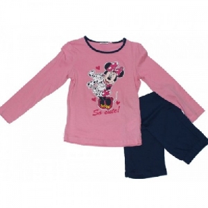 Pijama Minnie 8394 roz Disney, 8 ani (128 cm)