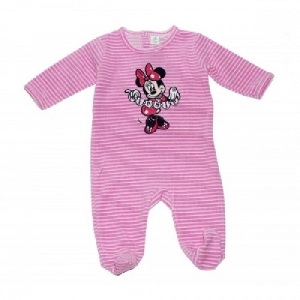 Salopeta bebe Minnie roz 8296 Disney, 2 ani (92 cm)