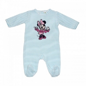 Salopeta bebe Minnie albastru 8296 Disney, 6 luni (68 cm)