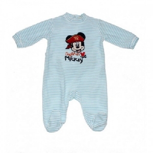 Salopeta bebe Mickey albastru 8234 Disney, 9 luni (74 cm)