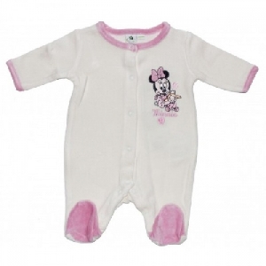 Salopeta bebe Minnie crem 7858 Disney, Nou Nascut