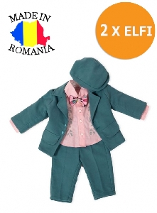 Costum botez Tudor Elfbebe, 6 M (68 cm)