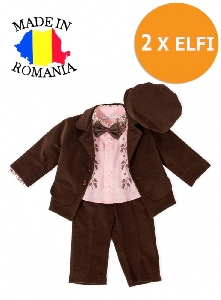 Costum botez George Elfbebe, 6 M (68 cm)