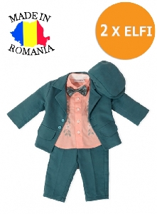 Costum botez Mihai Elfbebe, 6 M (68 cm)