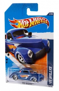 Masinuta Die Cast Hot Wheels Mattel, 41 Willys (Albastru)