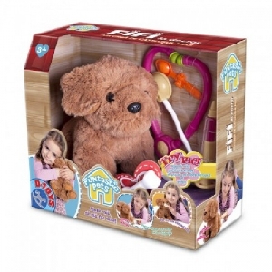 Catelusul Fifi la doctor D-Toys,