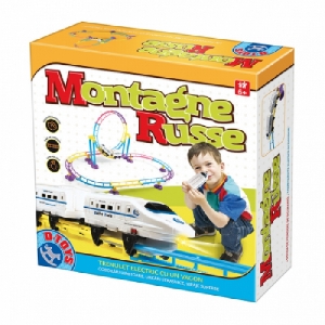 Montagne Russe cu trenulet electric D-Toys,