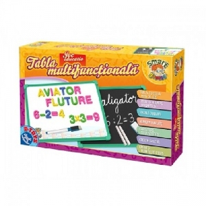 Tabla multifunctionala educativa cu numere si alfabet D-Toys,