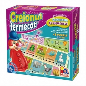 Joc educativ Creionul Fermecat - Alfabetul si Numerele D-Toys,