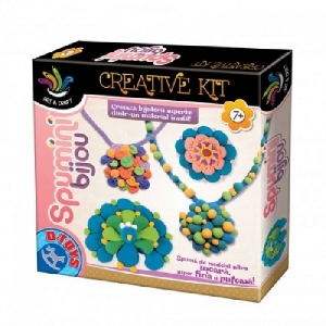 Spuma de modelat Spumini Bijou D-Toys,