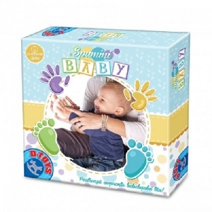 Spuma de modelat Spumini Baby pentru Amprenta Bebelus D-Toys,