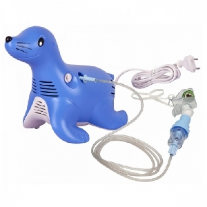 Aparat de aerosoli cu compresor Respironics Sami the Seal Philips,