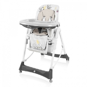 Scaun de masa Bambi Baby Design, Grey