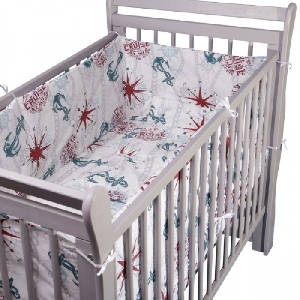 Lenjerie patut 5 piese BabyNeeds, Navigatorii