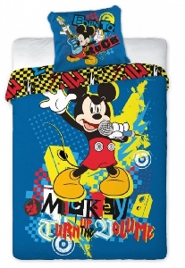 Lenjerie de pat Mickey Mouse 160 x 200 cm Disney,