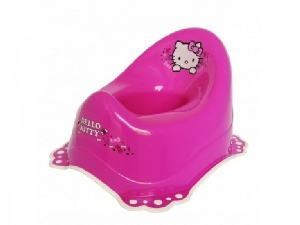 Olita muzicala antialunecare Hello Kitty MyKids, Roz Alb