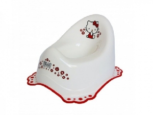 Olita muzicala antialunecare Hello Kitty MyKids, Alb Rosu