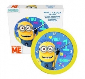 Ceas de perete Minions Disney,