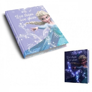 Jurnal special cu lumini Frozen Disney,