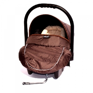 Cos auto Carlo cu Isofix Mikado, Mocca