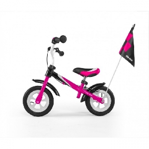 Bicicleta fara pedale Dragon Deluxe Milly Mally, Pink